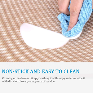 Tapis <span class=keywords><strong>de</strong></span> <span class=keywords><strong>cuisson</strong></span> en silicone antiadhésif pour macarons, <span class=keywords><strong>de</strong></span> haute qualité, taille personnalisable, plaque à pâtisserie - Product Image 5