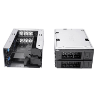 Precision T7920 Upgrade Kit 2x3,5 "oder 2,5" HDD Drive Cage Caddy Fan Backplane hinzufügen