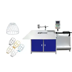 2024 Nieuwe Producten 2d Cnc Draadbuigmachine Cnc Automatische Draadbuigmachine Cad Import Draadvormmachine