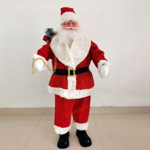 <strong>Life</strong> <strong>Size</strong> Dancing <strong>Santa</strong> Indoor High Quality Ornaments Christmas Gifts Outdoor Animated Christmas Decorations With Music - Product Image 1