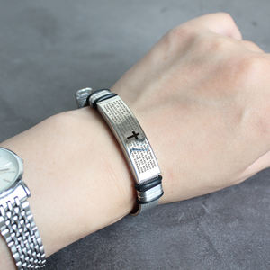 Hot Selling Men's Stainless Steel <strong>Mesh</strong> Adjustable <strong>Bracelet</strong>, Men's Fashion Gifts, Can Customize Names, Logos, Phrases, - Product Image 2