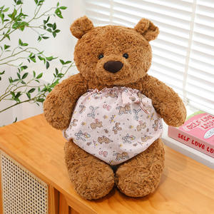 Robe florale mignonne, pyjama en peluche ours de <span class=keywords><strong>Barcelone</strong></span>, poupée ours en peluche, ours en peluche populaire en ligne. - Product Image 3