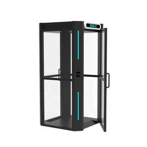 AI Slimme Interlockende Anti-Aanrijdbeveiliging Beveiligingspoort Professionele Voetgangers Toegangscontrole Mantrap Draaiende Poort IP54 Bescherming - Product Image 1