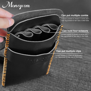 Bolsa de herramientas para peluquero, soporte de tijera para estilista, cinturón de cintura y hombro, equipo <span class=keywords><strong>profesional</strong></span> de salón - Product Image 5