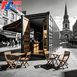 Casa Prefabricada Pequeña y Expandible de 20 pies, Contenedor Móvil para Cafetería, Bar y Restaurante - Product Image 6