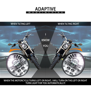 Hot bán Xe Máy Nhôm DRL Đen Dot Được Phê Duyệt 12 V led Đèn Pha Đối Với V Rod VROD VRSCA VRSC Đèn Pha - Product Image 3