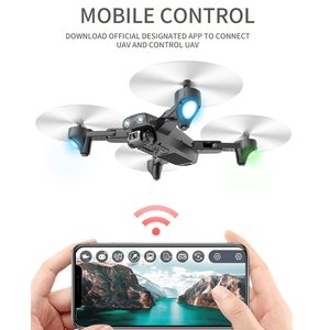 Cmahoshi — Drone S167 quadricoptère GPS avec caméra 5G RC, HD 4K, WIFI, FPV pliable, Photos et vidéos en vol, hélicoptère, S167 - Product Image 4