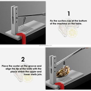 Herramienta de proceso de ostra manual de <span class=keywords><strong>precio</strong></span> al por mayor/Herramienta de apertura de ostra/máquina de mariscos de vieiras abiertas - Product Image 6