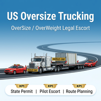 Transitaire Multimodal Top 10 Chine-USA Porte-à-Porte DDP |   Expédition de marchandises surdimensionnées et en surpoids LCL+Express, assistance 24h/24 et 7j/7
