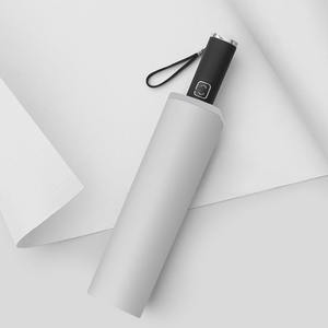 Paraguas CHUVABAND de 22 Pulgadas, 8 Varillas, de Lujo, con Protección de Seguridad en las Esquinas, Plegable en Tres Secciones, Totalmente Automático, Sin Puntas - Product Image 5