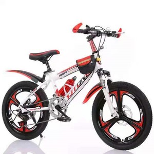 Bicicleta de montaña para niños de 20, 22 y 24 pulgadas con frenos de disco y absorción de impactos para niños de 8 a 13 años, color azul - Product Image 3
