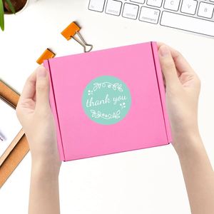 25 <b>Pack</b> Small Pink Shipping <b>Boxes</b> Corrugated Cardboard Mail Box Custom Mailer <b>Boxes</b> in 4x4x2'' for Food Jewelry Gifts Cosmetics - Product Image 6