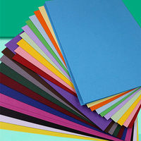 Papier de Construction de copie de couleur de carton de couleur de format A4 papier de papier de carton de couleur