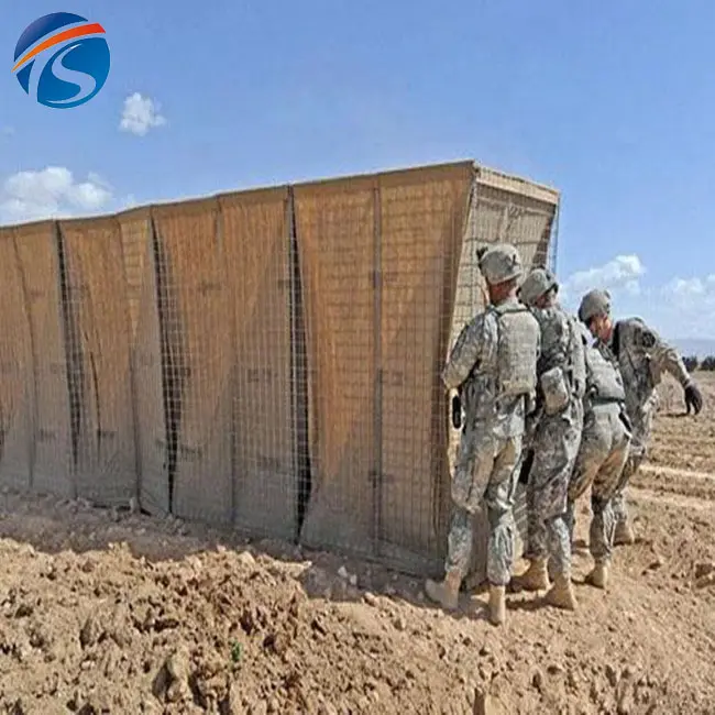 Askeri Mil 1 hesco blast savunma duvarı
