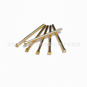 Sonde de test plaquée or PA125 H à tête à neuf dents, broche à ressort crantée de 2,0 mm pour pièces d'instruments - Product Image 3