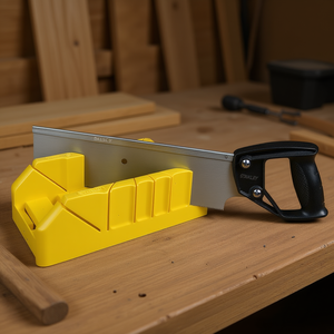 Cortador de marcos Stanley Basic Abs con sierra, hoja de acero de 12 pulgadas para cortar madera - Product Image 3