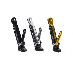 Support latéral de moto usiné CNC sur mesure, anodisé, pour moto tout-terrain et trottinette électrique, usinage par électroérosion à fil - Product Image 2
