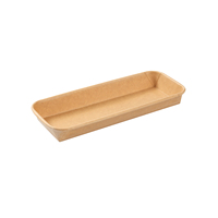 Wholesale Direct Supply Factory Price Custom Logo Disposable Biodegradable Kraft Paper Lids Modern Design Food Packaging