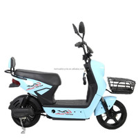 Vélo électrique Leshuai U8 avec 3 vitesses, cadre en acier de 14 pouces, batterie au plomb-acide 48V, frein à tambour, moteur de moyeu arrière pour les déplacements urbains