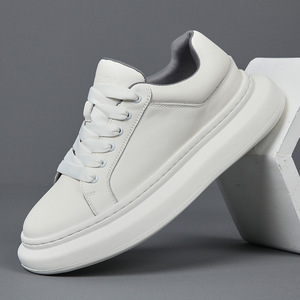 Chaussures de course pour hommes haut de gamme, sur mesure, cousues à la main, à la mode, semelles épaisses, tricotées, anti-odeur, amortissantes, adaptées au quotidien - Product Image 5