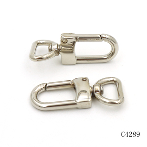 Sang Trọng Keychain Phần Cứng Vòng Chìa Khóa Clasp Mùa Xuân Snap Hook 16Mm Xoay Tôm Hùm Clasp Cho Dây Đeo Bằng Da - Product Image 2