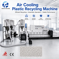 Machine de recyclage de plastique automatique et efficace HONTO HT-90 à refroidissement par air, certifiée CE, pour granulés de HDPE recyclé, écoénergétique et respectueuse de l'environnement