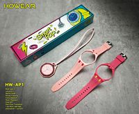 Reloj Inteligente HW-AP1 de 1.26 Pulgadas con Pantalla Redonda, Doble Correa, Control por Aplicación Wearfitpro, Reloj de Bolsillo, Relojes Inteligentes Populares