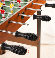 Mesa de Futbolín Clásica de Madera de 33 Pulgadas para Uso en Interiores, Fabricada en MDF, con Logotipo Personalizado, Certificación EN71, ASTM y ROHS, Mesa de Fútbol Segura