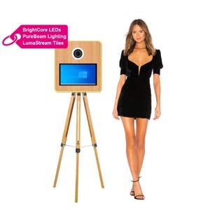 Stampante Fotografica Retro con Schermo Touch da 15.6 Pollici, Supporto Triangolare, Windows 8+256G, Modello 2025 - Product Image 1