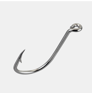 Pêche en mer avec hameçon à ruban blanc, manche long, hameçon simple, hameçon couteau, pour barracuda et mulet - Product Image 3