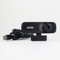 EDUP Webcam 3840*2160P UHD, kamera Web 4k 30fps kamera PC kamera Web USB 4k dengan mikrofon