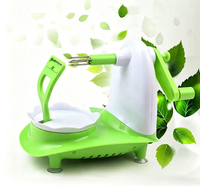 Duurzame plastic handmatige multifunctionele fruitenschiller met roestvrijstalen mes, makkelijk schoon te maken, handmatige appelenschilmachine 2026