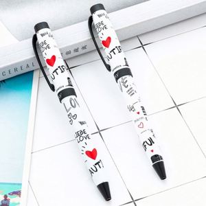 1.0Mm Heat Transfer Twist-Action Metal Hotel Conference Gift Multi-Color Floral Pattern Ballpoint <b>Pen</b> - Product Image 2