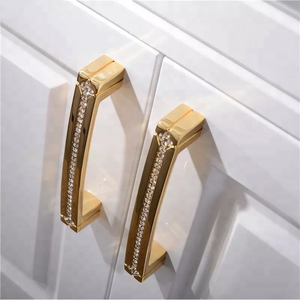 <span class=keywords><strong>Poignée</strong></span> et boutons KOSIN <span class=keywords><strong>POIGNÉE</strong></span> MLP19 Quincaillerie pour meubles Tiroir d'armoire Euro Luxe Or Brillant Cristal Chrome <span class=keywords><strong>Poignée</strong></span> - Product Image 5