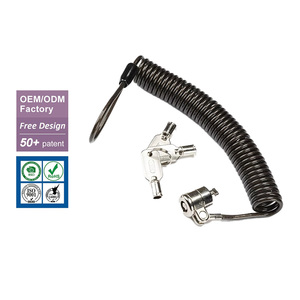 Bloqueo de portátil para ranura de barra en T estándar <span class=keywords><strong>Cable</strong></span> antirrobo de alta resistencia compatible con HP Lenovo ThinkPad Acer ASUS Business Laptop - Product Image 1