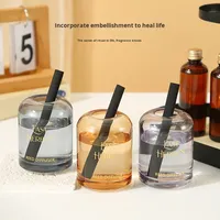 Encens sans feu Zuohe, écologique, sans BPA, en verre, sans alcool, longue durée, pour hôtel, maison, intérieur, aromathérapie, chambre à coucher, haut de gamme