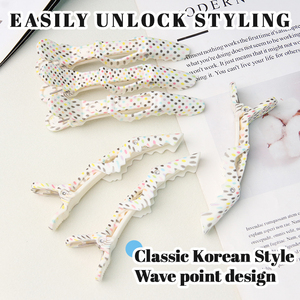 <span class=keywords><strong>Coiffure</strong></span> Couleur Crocodile Clip Outils Salon <span class=keywords><strong>De</strong></span> <span class=keywords><strong>Coiffure</strong></span> Spécial Perm Cheveux Teinture Positionnement Zone Canard Bec Clip - Product Image 5