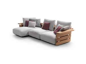 Meubles d'intérieur <span class=keywords><strong>de</strong></span> luxe, designs modernes, canapé d'extérieur en teck, chaises longues - Product Image 2