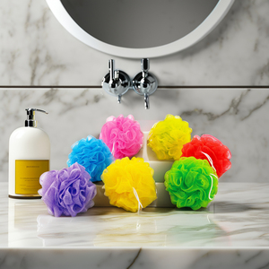 Durable 40g Bath Mesh Pouf <strong>Shower</strong> Ball Body Scrubber Loofah <strong>Sponge</strong> 40g <strong>Sponge</strong> Exfoliating Firm Bath Brushes <strong>Sponges</strong> &amp; Scrubbers - Product Image 2