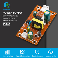 Alimentation à découpage à cadre ouvert 10W 5V 2A à sortie unique, carte nue AC/DC pour routeur IoT, applications industrielles OEM/ODM