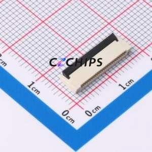 FPC-0.5HF-26PWBR-H20 FFC/FPC Connector SMD,P=0.5mm,Connector Flip Cover Type Double Side Contact / Top Bottom Contact 26P 0.5mm - Product Image 1