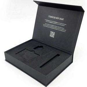 Custom High Quality <b>Magnetic</b> Rigid <b>Boxes</b> with Embossing Matt Lamination UV Coating Sponge Lining Custom Logo Speakers Packaging - Product Image 2