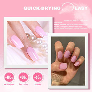 KUDAN yüksek kalite 1kg tırnak sanat akrilik toz sıcak satış temizle pembe beyaz 3000 + stok renkli seçenekleri toptan tırnak tedarikçisi - Product Image 5