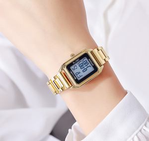 Montres carrées couleur or DFS08 - Product Image 5