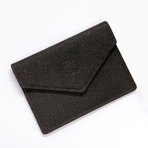 Korean Saffiano Genuine Leather MA1 Snap Card <b>Holder</b> Compact Business Card <b>Wallet</b> Scratch Resistant Wear Resistant Daily Pouch - Product Image 3