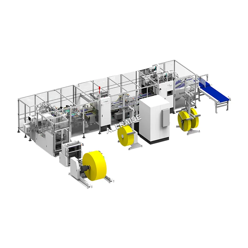 High speed automatic pp block bottom valve bag making machine Polyester fibre valve bag making machine for cement