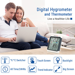 다기능 Thermopro TP55 디지털 실내 온도계 습도계 최대 최소 기록 - Product Image 2