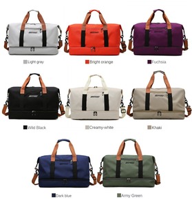 Người Đàn Ông Của Phụ Nữ Thời Trang Công Suất Lớn Oxford Túi Du Lịch Mô Hình Tùy Chỉnh Không Thấm Nước Lưu Trữ Dây Kéo Ngắn Ánh Sáng Mang Quần Áo - Product Image 5
