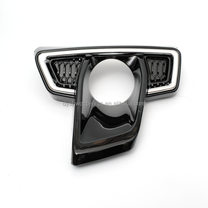 Piezas de coche Marco de luz antiniebla delantera para Toyota Hilux Rocco 2018 2019 <span class=keywords><strong>2020</strong></span> cubierta de lámpara antiniebla - Product Image 3