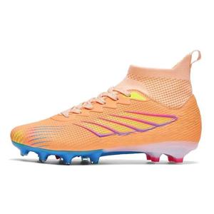 Scarpe da <span class=keywords><strong>Calcio</strong></span> FG da Uomo con Tacchetti Lunghi e Lacci, Modello Wing Completamente Nero - Product Image 3